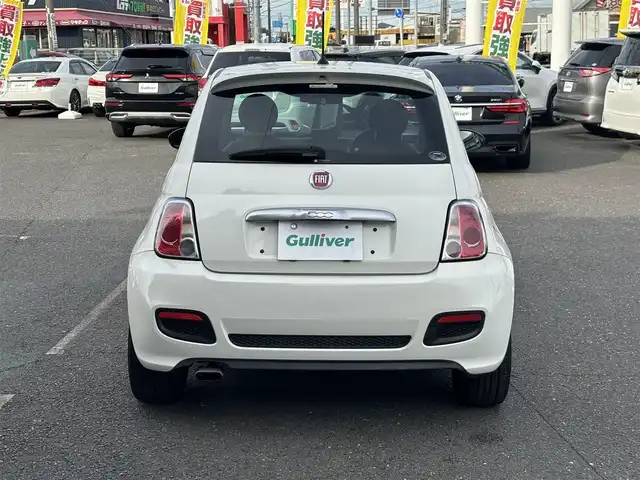 フィアット ５００Ｓ ツインエア 愛知県 2014(平26)年 17.9万km 白 /ワンオーナー/正規ディーラー車//ディーラー整備記録簿H26.27.28.30.R2.4.6//ナビ/純正オーディオ/オンダッシュナビ//革巻きステア/ステアスイッチ//フロント/リアフォグ//新車時保証書//取扱説明書//スペアキー