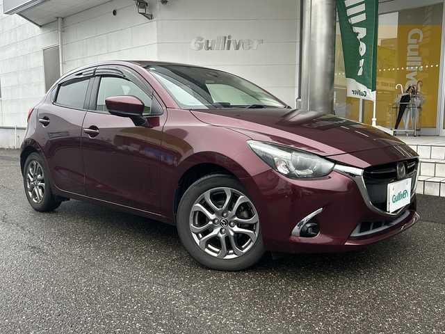 マツダ デミオ XDテーラードブラウン 福井県 2016(平28)年 5.6万km ディープクリムゾンマイカ スマートキー/プッシュスタート/ステアリングスイッチ/パドルシフト/クルーズコントロール/LEDヘッドライト/オートライト/フォグランプ/ドライブレコーダー/ETC/オートワイパー/シートヒーター/電動格納ミラー/アイドリングストップ/横滑り防止/レーンガイド/衝突軽減/クリアランスソナー