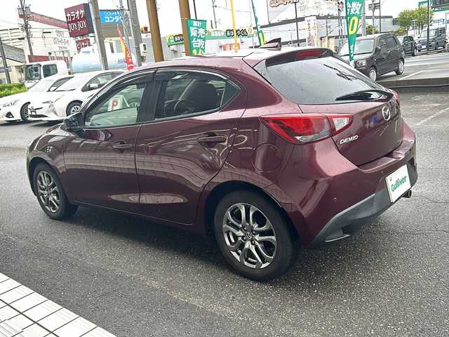 マツダ デミオ XDテーラードブラウン 福井県 2016(平28)年 5.6万km ディープクリムゾンマイカ スマートキー/プッシュスタート/ステアリングスイッチ/パドルシフト/クルーズコントロール/LEDヘッドライト/オートライト/フォグランプ/ドライブレコーダー/ETC/オートワイパー/シートヒーター/電動格納ミラー/アイドリングストップ/横滑り防止/レーンガイド/衝突軽減/クリアランスソナー