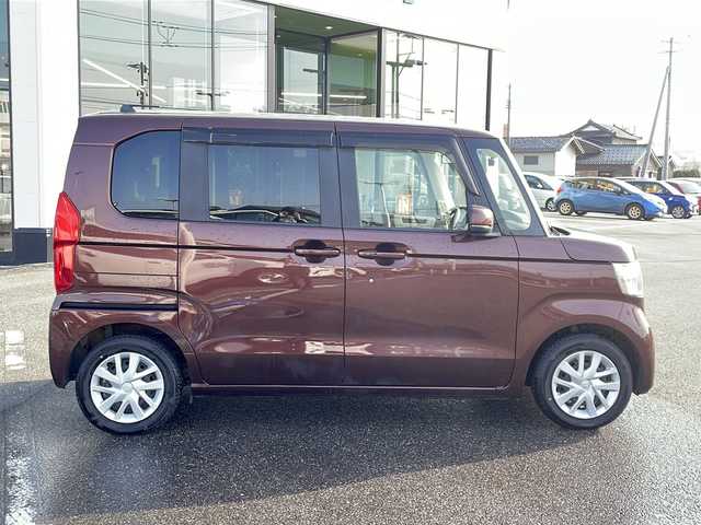 ホンダ Ｎ ＢＯＸ L 新潟県 2021(令3)年 4.3万km プレミアムアガットブラウンP LEDライト/両側パワースライドドア/ワンオーナー/冬タイヤ積載〈社外LAUFBAHI〉/後方コーナーセンサー/ドアバイザー/電核ミラー/純正フロアマット/バックカメラ/社外ドライブレコーダー/純正夏タイヤ14インチ/Bluetooth/スペアキー