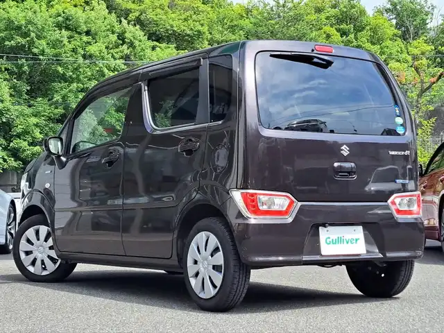 スズキ ワゴンＲ HYBRID FX 大阪府 2018(平30)年 3.9万km アーバンブラウンパールメタリック /禁煙ワンオーナー//衝突被害軽減ブレーキ//社外SDナビ/AVN138M//AM/FM/CD/ワンセグテレビ//バックカメラ//レーンキープアシスト//運転席シートヒーター//ドライブレコーダーDRY-ST1000//アイドリングストップ//横滑り防止装置//スマートキー