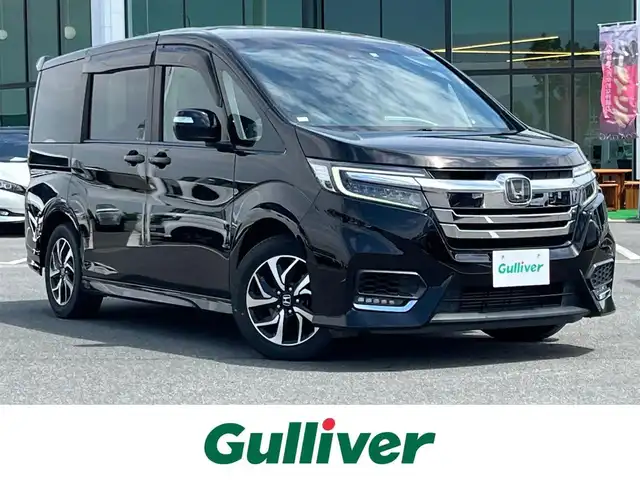 ホンダ ステップワゴン スパーダ ホンダセンシング 奈良県 2020(令2)年 4.8万km プレミアムスパークルブラックパール 純正9インチメモリーナビ/フルセグ/バックカメラ/純正後席用フリップダウンモニター/両側パワースライドドア/LEDヘッドライト/HONDA SENSING/・アダプティブクルーズコントロール/・衝突軽減ブレーキ/・車線維持支援システム/・誤発進抑制機能/・先行車発進お知らせ機能/・オートハイビーム/・標識認識機能/わくわくゲート/プッシュスタート/スマートキー×2/ETC/禁煙車