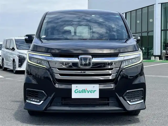 ホンダ ステップワゴン スパーダ ホンダセンシング 奈良県 2020(令2)年 4.8万km プレミアムスパークルブラックパール 純正9インチメモリーナビ/フルセグ/バックカメラ/純正後席用フリップダウンモニター/両側パワースライドドア/LEDヘッドライト/HONDA SENSING/・アダプティブクルーズコントロール/・衝突軽減ブレーキ/・車線維持支援システム/・誤発進抑制機能/・先行車発進お知らせ機能/・オートハイビーム/・標識認識機能/わくわくゲート/プッシュスタート/スマートキー×2/ETC/禁煙車