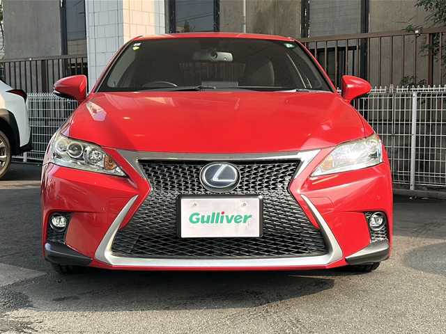 レクサス ＣＴ 200h Fスポーツ 京都府 2015(平27)年 6.2万km マダーレッド 純正SDナビ/Bluetooth/CD/DVD/Blu-ray/フルセグ/バックカメラ/TSS/禁煙車/パドルシフト/クリアランスソナー/ＬＥＤヘッドライト/レーダークルーズコントロール/シートヒーター（Ｄ＋Ｎ）/ベンチシート/フルフラットシート/パワーシート（Ｄ＋Ｎ）/電動格納ミラー/衝突軽減ブレーキ