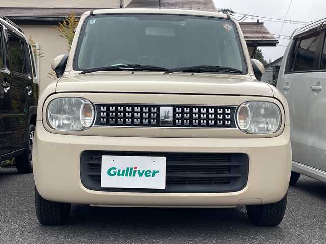 スズキ ラパン 10thアニバーサリーリミテッド 滋賀県 2012(平24)年 8.2万km ミルクティーベージュメタリック 純正SDナビ /Bluetooth接続/USB/CD/DVD/ヒートシーター /ドライブレコーダー /ETC　/純正フロアマット　/ABS　/オートライト　/LEDヘッド　/Wエアバッグ　/ドアバイザー　