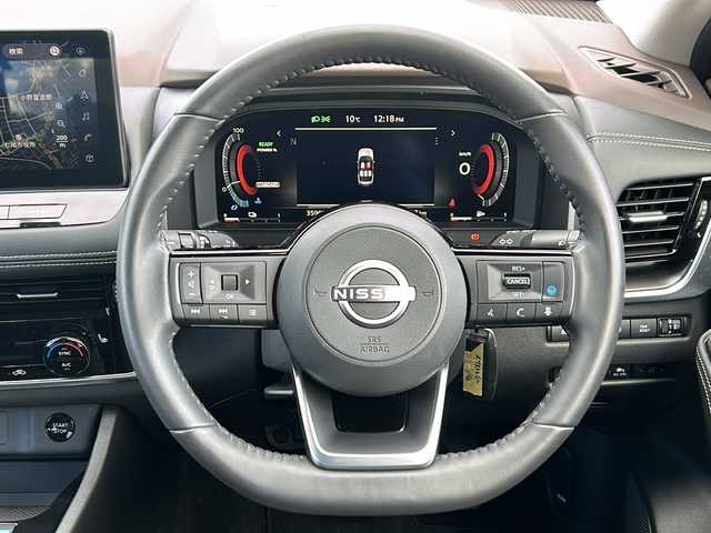 日産 エクストレイル X 石川県 2023(令5)年 3.6万km ダイヤモンドブラック NissanConnectナビゲーションシステム/【AM/FMフルセグTV・Bluetooth】/・ＡｐｐｌｅCarPlay/・アラウンドビューモニター/ビルドインETC2.0/プロパイロット/衝突被害軽減ブレーキ/踏み間違い衝突防止アシスト/前方衝突予測警報/車線逸脱警報/後側方車両検知警報/後退時車両検知警報/運転席パワーシート/前席パワーシート/USB端子/コーナーセンサー/オートライト/・LEDヘッドライト/・フォグランプ/純正フロアマット/スタッドレスタイヤ車載(ゴムのみ)