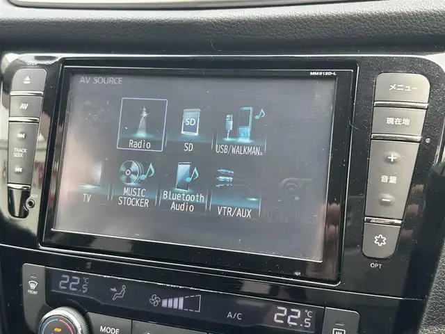 日産 エクストレイル 20X 群馬県 2014(平26)年 2.8万km グレー ナビゲーション　/フルセグテレビ　/ＣＤ＆ＤＶＤ　/バックカメラ　/シートヒーター　/アイドリングストップ　/横滑り防止装置　/保証書　/取扱説明書　/整備手帳　/スマートキーX2個
