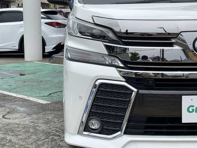 トヨタ ヴェルファイア Z Gエディション 神奈川県 2016(平28)年 9.7万km ホワイトパールクリスタルシャイン 純正メモリナビ/　（CD・DVD・USB・HDMI・Bluetooth）/フルセグTV/バックカメラ/両側パワースライドドア/パワーバックドア/プリクラッシュセーフティ/レーダークルーズコントロール/クリアランスソナー/ビルトインETC/LEDヘッドライト/前席パワーシート/革調シートカバー/前後ドライブレコーダー/スマートキー×2/保証書/取扱説明書