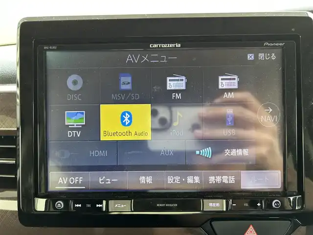 ホンダ Ｎ ＢＯＸ G･L ホンダセンシング カッパーブラウンスタイル 長崎県 2019(令1)年 12.6万km プラチナホワイトパール ワンオーナー/純正ナビ(FM/AM/BT/TV/CD)/純正フロアマット/プッシュスタート/オートライト/ETC/バックカメラ/衝突被害軽減システム/レーンキープアシスト/横滑り防止装置/アイドリングストップ/ABS/USB入力端子×２/取扱説明書/記録簿/保証書