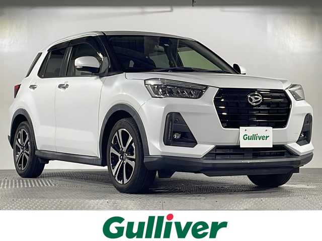 ダイハツ ロッキー G 沖縄県 2019(令1)年 4.4万km シャイニングホワイトパール 禁煙車/社外SDナビ/CD/DVD/BT/フルセグ/バックカメラ/ETC/衝突被害軽減システム/アダプティブクルーズコントロール/レーンキープアシスト/コーナーセンサー/横滑り防止装置/アイドリングストップ/前席シートヒーター/LEDヘッドライト/オートライト/純正17インチAW/純正フロアマット/プッシュスタート/スマートキー