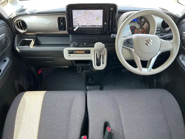 スズキ ワゴンＲ スマイル HYBRID S リミテッド 静岡県 2024(令6)年 0.1万km アイボリー エンジンスタートボタン/パワーステアリング/パワーウィンドウ/スマートキー/オートエアコン/アイドリングストップ/USB入力端子/全方位カメラ/純正９インチメモリナビ（CD/BT/フルセグ）/ベンチシート/D席シートヒーター/ABS/横滑り防止装置/コーナーセンサー/レーンキープアシスト/オートライト/オートマチックハイビーム/LEDヘッドライト/W+サイドエアバック/衝突軽減システム