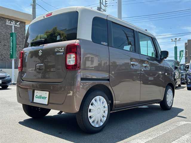 スズキ ワゴンＲ スマイル HYBRID S リミテッド 静岡県 2024(令6)年 0.1万km アイボリー エンジンスタートボタン/パワーステアリング/パワーウィンドウ/スマートキー/オートエアコン/アイドリングストップ/USB入力端子/全方位カメラ/純正９インチメモリナビ（CD/BT/フルセグ）/ベンチシート/D席シートヒーター/ABS/横滑り防止装置/コーナーセンサー/レーンキープアシスト/オートライト/オートマチックハイビーム/LEDヘッドライト/W+サイドエアバック/衝突軽減システム