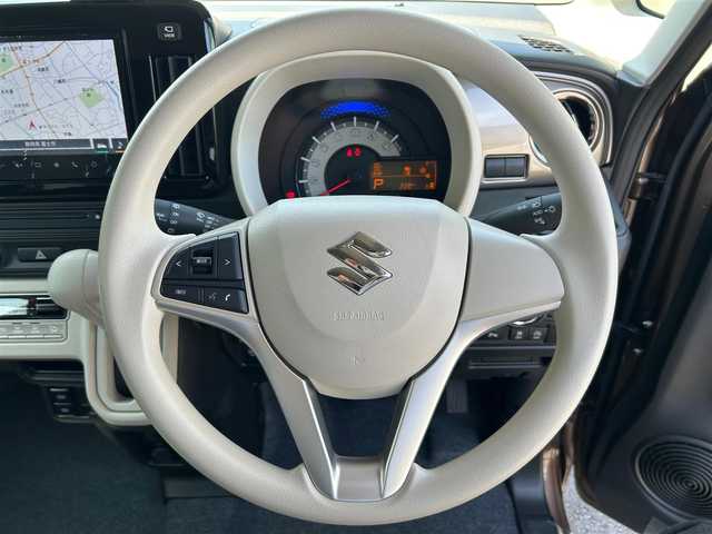 スズキ ワゴンＲ スマイル HYBRID S リミテッド 静岡県 2024(令6)年 0.1万km アイボリー エンジンスタートボタン/パワーステアリング/パワーウィンドウ/スマートキー/オートエアコン/アイドリングストップ/USB入力端子/全方位カメラ/純正９インチメモリナビ（CD/BT/フルセグ）/ベンチシート/D席シートヒーター/ABS/横滑り防止装置/コーナーセンサー/レーンキープアシスト/オートライト/オートマチックハイビーム/LEDヘッドライト/W+サイドエアバック/衝突軽減システム
