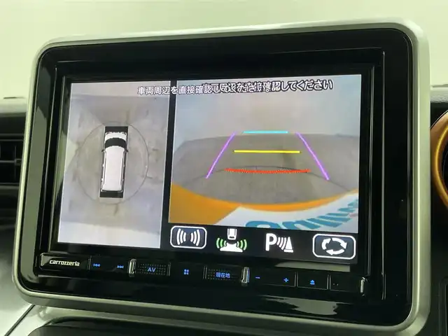 スズキ スペーシア ギア HYBRID XZターボ 岡山県 2020(令2)年 3.1万km アクティブイエロー/ガンメタリック2トーン 社外8インチナビ（AVIC-RL812）/（Bluetooth/CD/DVD/USB/フルセグTV)/全方位カメラ/両側電動スライドドア/シートヒーター(運転席・助手席)/クルーズコントロール/コーナーセンサー(後ろ)/ルーフレール/LEDヘッドライト/オートハイビーム/ステアリングスイッチ/社外ドライブレコーダー(前後)/パドルシフト/ビルトインETC/アイドリングストップ/レーンアシスト/アイドリングストップ/スマートキー(2本)