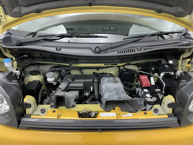 スズキ スペーシア ギア HYBRID XZターボ 岡山県 2020(令2)年 3.1万km アクティブイエロー/ガンメタリック2トーン 社外8インチナビ（AVIC-RL812）/（Bluetooth/CD/DVD/USB/フルセグTV)/全方位カメラ/両側電動スライドドア/シートヒーター(運転席・助手席)/クルーズコントロール/コーナーセンサー(後ろ)/ルーフレール/LEDヘッドライト/オートハイビーム/ステアリングスイッチ/社外ドライブレコーダー(前後)/パドルシフト/ビルトインETC/アイドリングストップ/レーンアシスト/アイドリングストップ/スマートキー(2本)