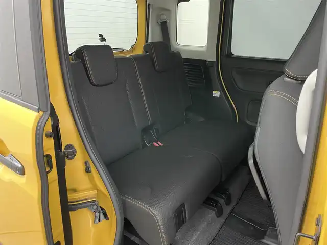 スズキ スペーシア ギア HYBRID XZターボ 岡山県 2020(令2)年 3.1万km アクティブイエロー/ガンメタリック2トーン 社外8インチナビ（AVIC-RL812）/（Bluetooth/CD/DVD/USB/フルセグTV)/全方位カメラ/両側電動スライドドア/シートヒーター(運転席・助手席)/クルーズコントロール/コーナーセンサー(後ろ)/ルーフレール/LEDヘッドライト/オートハイビーム/ステアリングスイッチ/社外ドライブレコーダー(前後)/パドルシフト/ビルトインETC/アイドリングストップ/レーンアシスト/アイドリングストップ/スマートキー(2本)