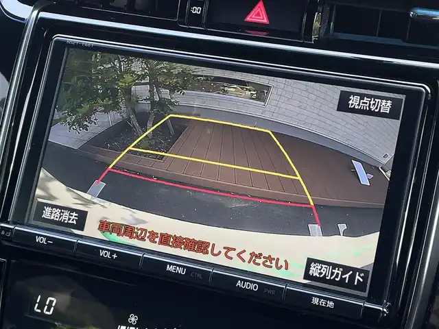 トヨタ ハリアー エレガンス G’s 愛媛県 2016(平28)年 6.1万km ホワイトパールクリスタルシャイン ワンオーナー/純正9インチナビ/(CD/DVD/BT/フルセグ)/バックカメラ/ハーフレザーシート/D席パワーシート/ステアリングスイッチ/オートライト/フォグランプ/ETC