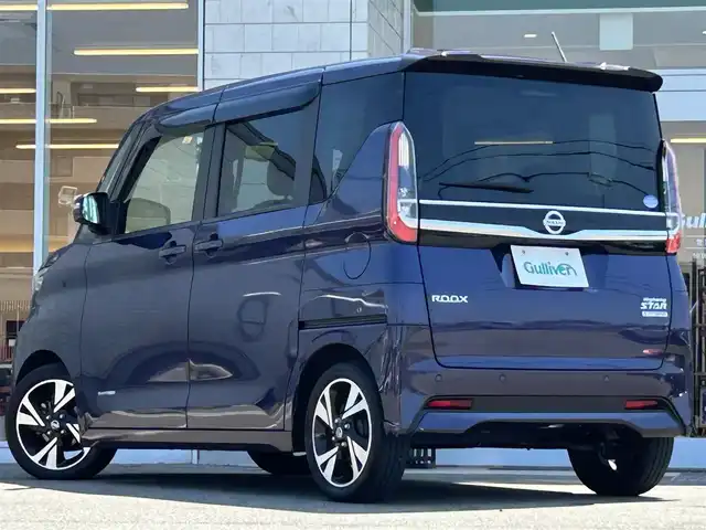 日産 ルークス HWS Gターボ プロパイロットED 兵庫県 2020(令2)年 3.7万km アメジストパープル 純正9インチSDナビ/アラウンドビューモニター/両側パワースライドドア/前後ドライブレコーダー/オートホールド/ハンズフリー/純正アルミホイール/ビルトインETC/プロパイロット/LEDヘッドライト/スイッチスタート/Bluetooth接続/フルセグTV/オートライト