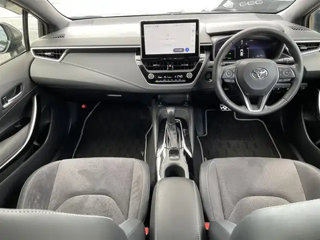 トヨタ カローラツーリング ハイブリッド アクティブスポーツ 埼玉県 2024(令6)年 0.7万km アティチュードブラックマイカ ・特別仕様車/・ディーラー点検記録R7年　/・ワンオーナー　/・ハーフレザーシート　（スエード＆合皮）/・シートヒーター　/・純正ナビフルセグTV　/・キャンセラー　/・バックカメラ　/・ラゲッジルームアクセサリーコンセント　/・オートホールド　/・BSM　/・安心降車アシスト/・レーダークルーズコントロール/・純正17インチアルミ/（ヨコハマタイヤ付き）/・スマートキー×２/・プッシュスタート/・オートライト/・LEDヘットライト/・LEDフォグライト/・保証書/・取説