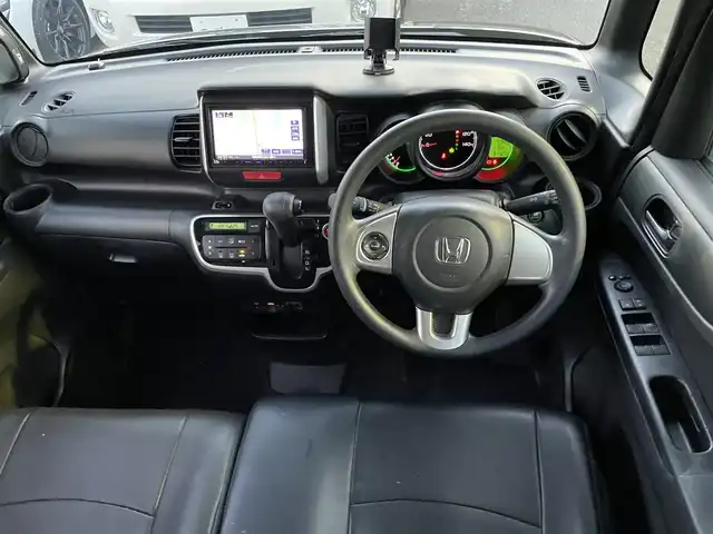 ホンダ Ｎ ＢＯＸ G Lパッケージ 埼玉県 2016(平28)年 7.6万km プレミアムディープモカパール ・OP電動スライドドア/・KENNWOODナビゲーション/・CD/DVD/BT/ワンセグTV/・バックカメラ/・スマートキー/・クラッツィオシートカバー/・ドライブレコーダー/・ビルトインETC/・ウインカードアミラー/・スリップコントロール/・フロアマット/・ドアバイザー/・社外アルミ（サマータイヤ付き）車載あり