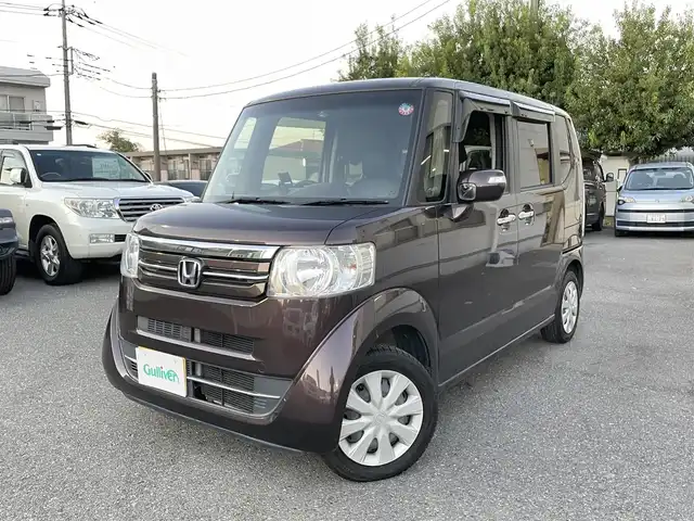 ホンダ Ｎ ＢＯＸ G Lパッケージ 埼玉県 2016(平28)年 7.6万km プレミアムディープモカパール ・OP電動スライドドア/・KENNWOODナビゲーション/・CD/DVD/BT/ワンセグTV/・バックカメラ/・スマートキー/・クラッツィオシートカバー/・ドライブレコーダー/・ビルトインETC/・ウインカードアミラー/・スリップコントロール/・フロアマット/・ドアバイザー/・社外アルミ（サマータイヤ付き）車載あり
