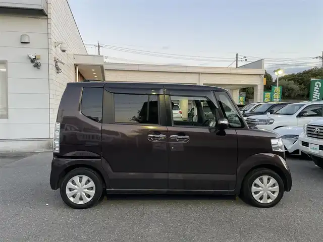 ホンダ Ｎ ＢＯＸ G Lパッケージ 埼玉県 2016(平28)年 7.6万km プレミアムディープモカパール ・OP電動スライドドア/・KENNWOODナビゲーション/・CD/DVD/BT/ワンセグTV/・バックカメラ/・スマートキー/・クラッツィオシートカバー/・ドライブレコーダー/・ビルトインETC/・ウインカードアミラー/・スリップコントロール/・フロアマット/・ドアバイザー/・社外アルミ（サマータイヤ付き）車載あり