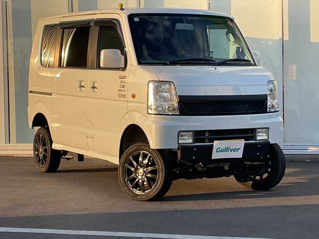 スズキ エブリィ ワゴン PZターボ 神奈川県 2008(平20)年 9.7万km パールホワイト ・リフトアップ　/・サイドカメラ　/・社外アルミホイール　/・オーディオユニット(カロッツェリアMVH-6600)/・Ｂｌｕｅｔｏｏｔｈ　/・ＵＳＢ入力端子　/・ＥＴＣ　/・ドライブレコーダー　/・リモコンキー　/・フォグランプ　/・サイドバイザー　/・ブースト計　/・シートカバー(クラッツィオ)　/・イモビライザー