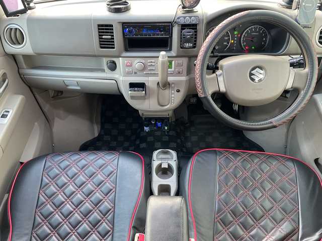 スズキ エブリィ ワゴン PZターボ 神奈川県 2008(平20)年 9.7万km パールホワイト ・リフトアップ　/・サイドカメラ　/・社外アルミホイール　/・オーディオユニット(カロッツェリアMVH-6600)/・Ｂｌｕｅｔｏｏｔｈ　/・ＵＳＢ入力端子　/・ＥＴＣ　/・ドライブレコーダー　/・リモコンキー　/・フォグランプ　/・サイドバイザー　/・ブースト計　/・シートカバー(クラッツィオ)　/・イモビライザー