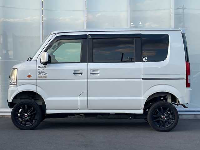 スズキ エブリィ ワゴン PZターボ 神奈川県 2008(平20)年 9.7万km パールホワイト ・リフトアップ　/・サイドカメラ　/・社外アルミホイール　/・オーディオユニット(カロッツェリアMVH-6600)/・Ｂｌｕｅｔｏｏｔｈ　/・ＵＳＢ入力端子　/・ＥＴＣ　/・ドライブレコーダー　/・リモコンキー　/・フォグランプ　/・サイドバイザー　/・ブースト計　/・シートカバー(クラッツィオ)　/・イモビライザー