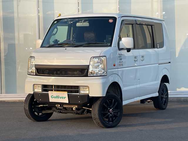 スズキ エブリィ ワゴン PZターボ 神奈川県 2008(平20)年 9.7万km パールホワイト ・リフトアップ　/・サイドカメラ　/・社外アルミホイール　/・オーディオユニット(カロッツェリアMVH-6600)/・Ｂｌｕｅｔｏｏｔｈ　/・ＵＳＢ入力端子　/・ＥＴＣ　/・ドライブレコーダー　/・リモコンキー　/・フォグランプ　/・サイドバイザー　/・ブースト計　/・シートカバー(クラッツィオ)　/・イモビライザー