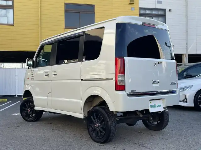 スズキ エブリィ ワゴン PZターボ 和歌山県 2008(平20)年 9.7万km パールホワイト ・リフトアップ　/・サイドカメラ　/・社外アルミホイール　/・オーディオユニット(カロッツェリアMVH-6600)/・Ｂｌｕｅｔｏｏｔｈ　/・ＵＳＢ入力端子　/・ＥＴＣ　/・ドライブレコーダー　/サイドミラーヒーター/・リモコンキー　/・フォグランプ　/・サイドバイザー　/・ブースト計　/・シートカバー(クラッツィオ)　/・イモビライザー