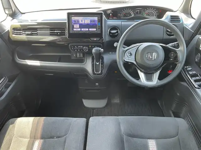 ホンダ Ｎ ＢＯＸ カスタム G L 長崎県 2017(平29)年 8.6万km クリスタルブラックパール ワンオーナー/純正ナビ/（ワンセグ・CD・SD・BT・USB)/ETC/ドライブレコーダー/スマートキー/左パワースライドドア/LEDヘッドライト/オートライト/バックカメラ/横滑り防止/ステアリングスイッチ/スペアキー/新車保証書/取扱説明書