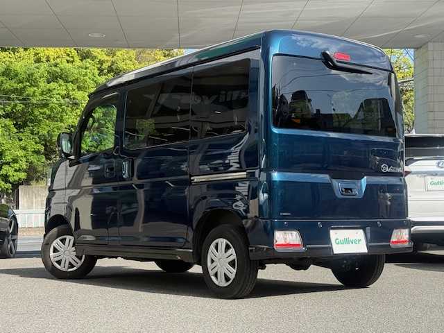 ダイハツ アトレー バン RS 大阪府 2023(令5)年 1.3万km レーザーブルークリスタルシャイン /禁煙車//ワンオーナー車//ディーラーオプションナビ/・FM・AM・CD・DVD・BT・フルセグTV//バックカメラ//スマートキー//LEDヘッドライト//両側パワースライドドア//ステアリングスイッチ//コーナーセンサー//アイドリングストップ//ビルトインETC//デジタルインナーミラー型前後ドラレコ//オーバーヘッドシェルフ//保証書//取扱説明書//スペアキー
