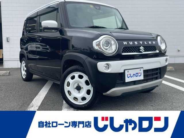 スズキ ハスラー Jスタイル 熊本県 2015(平27)年 8.1万km 黒 (株)IDOMが運営する【じしゃロン熊本店】の自社ローン専用車両になりますこちらは現金またはオートローンご利用時の価格です。自社ローンご希望の方は別途その旨お申付け下さい/社外ナビ（ワンセグ　ＢＴ）　/バックカメラ　/ドライブレコーダー　/フロント左右シートヒーター　/アイドリングストップ　/衝突被害軽減システム　/Ｗエアバッグ　/ツートンルーフ　/プッシュスタート　/スマートキー