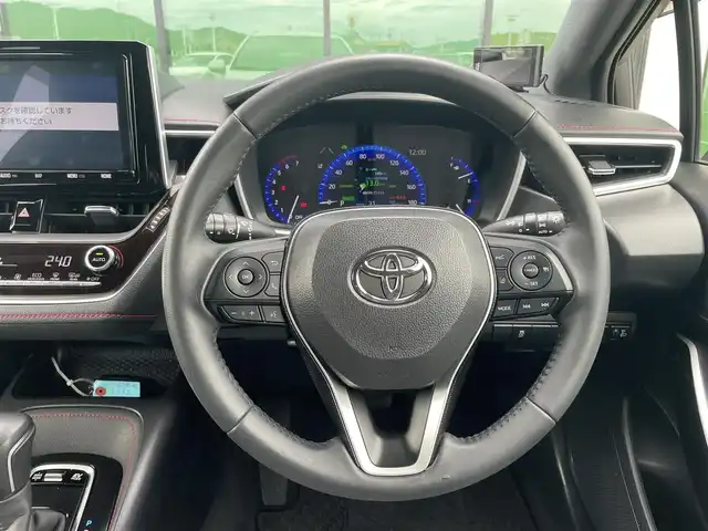 トヨタ カローラ スポーツ ハイブリッドG Z 香川県 2019(平31)年 4.6万km ホワイトパールクリスタルシャイン 登録時走行距離：46044km/純正9インチ「ナビ/フルセグTV/バックカメラ/ドライブレコーダー/ブラインドスポットモニター/レーダークルーズコントロール/レーダー探知機/LEDオートライト/フォグライト/コーナーセンサー/レーンキープアシスト/オートハイビーム/横滑り防止/スマートキー