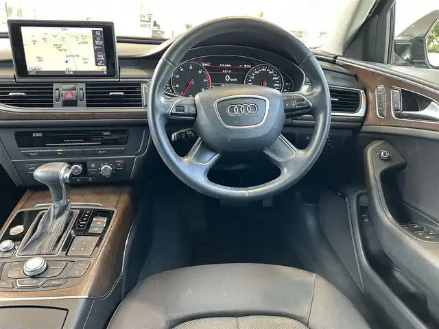 アウディ Ａ６ アバント 2．0 TFSI 群馬県 2014(平26)年 9.6万km ファントムブラックパールエフェクト ワンオーナー/メモリナビ/バックカメラ/Bluetooth/BOSEサウンド/クルーズコントロール/両側パワーシート/電動リアゲート/純正１７インチアルミホイール/アイドリングストップ/プッシュスタート