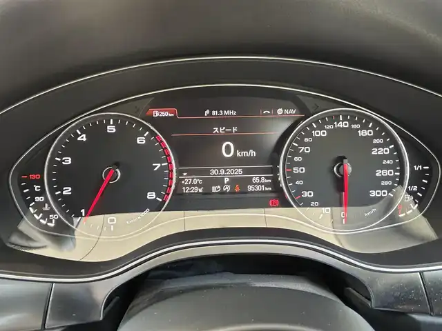 アウディ Ａ６ アバント 2．0 TFSI 群馬県 2014(平26)年 9.6万km ファントムブラックパールエフェクト ワンオーナー/メモリナビ/バックカメラ/Bluetooth/BOSEサウンド/クルーズコントロール/両側パワーシート/電動リアゲート/純正１７インチアルミホイール/アイドリングストップ/プッシュスタート