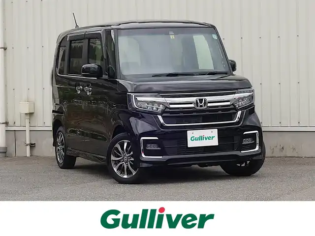 ホンダ Ｎ ＢＯＸ カスタム L 山形県 2023(令5)年 2.8万km クリスタルブラックパール 4WD/ホンダセンシング/パワースライドドア/メモリナビ/　【CD DVD SD USB BT】/フルセグTV/バックカメラ/ETC/ドライブレコーダー/ステアリングスイッチ/レーダークルーズコントロール/オートホールド/シートヒーター/ミラーヒーター/横滑り防止装置/コーナーセンサー/LEDライト/フォグランプ/純正アルミホイール/純正フロアマット/ドアバイザー/保証書、、取説あり