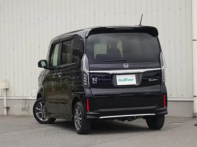 ホンダ Ｎ ＢＯＸ カスタム L 山形県 2023(令5)年 2.8万km クリスタルブラックパール 4WD/ホンダセンシング/パワースライドドア/メモリナビ/　【CD DVD SD USB BT】/フルセグTV/バックカメラ/ETC/ドライブレコーダー/ステアリングスイッチ/レーダークルーズコントロール/オートホールド/シートヒーター/ミラーヒーター/横滑り防止装置/コーナーセンサー/LEDライト/フォグランプ/純正アルミホイール/純正フロアマット/ドアバイザー/保証書、、取説あり