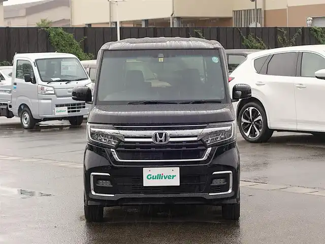 ホンダ Ｎ ＢＯＸ カスタム L 山形県 2023(令5)年 2.8万km クリスタルブラックパール 4WD/ホンダセンシング/パワースライドドア/メモリナビ/　【CD DVD SD USB BT】/フルセグTV/バックカメラ/ETC/ドライブレコーダー/ステアリングスイッチ/レーダークルーズコントロール/オートホールド/シートヒーター/ミラーヒーター/横滑り防止装置/コーナーセンサー/LEDライト/フォグランプ/純正アルミホイール/純正フロアマット/ドアバイザー/保証書、、取説あり