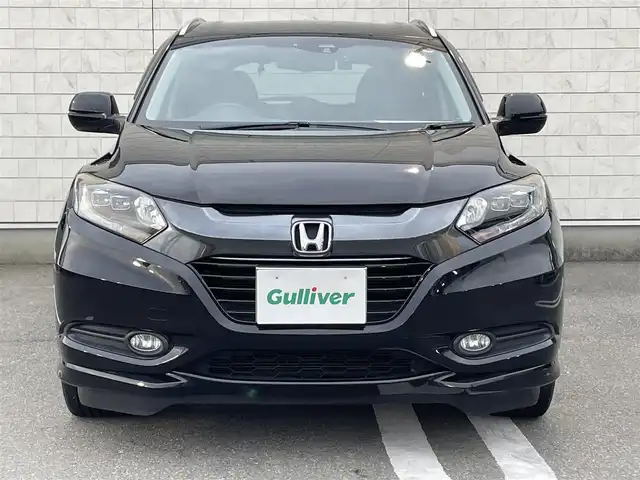 ホンダ ヴェゼル ハイブリッド Z 福岡県 2014(平26)年 6.7万km クリスタルブラックパール 純正７型メモリーナビ（CD）バックモニタークルコンドラレコETCシートヒーター純正LED/マット/アルミスマートキープッシュスタートエンジンスターター
