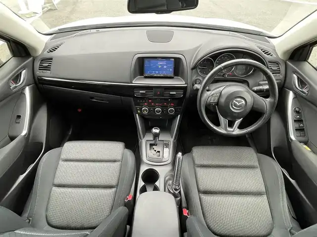 マツダ ＣＸ－５ XD 愛媛県 2012(平24)年 7.2万km クリスタルホワイトパールマイカ プッシュスタート/純正ナビ（AM/FM/CD/DVD/Bluetooth/フルセグTV）/バックカメラ/ETC/オートライト/横滑り防止装置/純正アルミホイール/AAC/純正フロアマット/アイドリングストップ