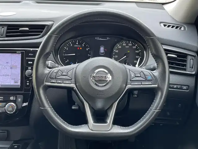 日産 エクストレイル ハイブリッド 20Xi 東京都 2018(平30)年 7.4万km ダイヤモンドブラック 純正ナビ/アラウンドビューモニター/インテリジェントルームミラー/エマージェンシーブレーキ/車線逸脱警報/プロパイロット/パワーバックドア/ＥＴＣ/ドライブレコーダー/ステアリングスイッチ