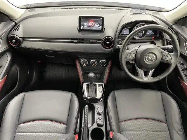 マツダ ＣＸ－３ 岡山県 2016(平28)年 5万km クリスタルホワイトパールマイカ プッシュスタート/フルセグテレビ/バックカメラ/アイドリングストップ/クルーズコントロール/スマートキー/純正１８インチアルミホイール/純正ナビ/純正フロアマット/ドアバイザー/ETC/ハーフレザーシート