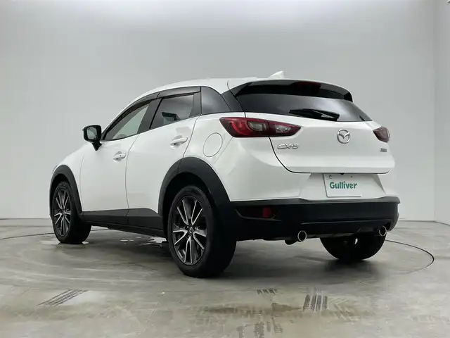 マツダ ＣＸ－３ 岡山県 2016(平28)年 5万km クリスタルホワイトパールマイカ プッシュスタート/フルセグテレビ/バックカメラ/アイドリングストップ/クルーズコントロール/スマートキー/純正１８インチアルミホイール/純正ナビ/純正フロアマット/ドアバイザー/ETC/ハーフレザーシート