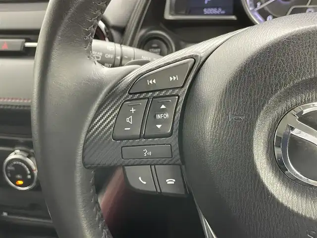 マツダ ＣＸ－３ 岡山県 2016(平28)年 5万km クリスタルホワイトパールマイカ プッシュスタート/フルセグテレビ/バックカメラ/アイドリングストップ/クルーズコントロール/スマートキー/純正１８インチアルミホイール/純正ナビ/純正フロアマット/ドアバイザー/ETC/ハーフレザーシート