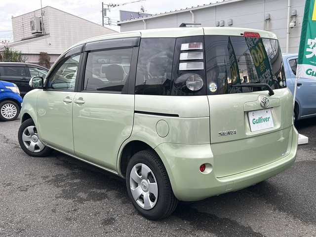 トヨタ シエンタ X LTD 東京都 2009(平21)年 3.6万km ライトグリーンメタリック ワンオーナー/社外ナビ【Bluetooth接続可、フルセグTV、CD】/片側パワースライドドア/純正フロアマット/チップアップシート/三列シート/ETC/盗難防止装置/ABS/Wエアバッグ/リモコンキー/スペアキー1本/保証書、取扱説明書