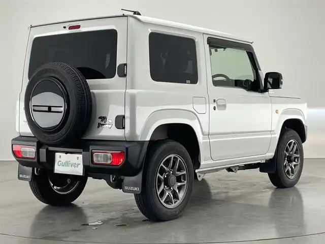 スズキ ジムニー XC 愛知県 2020(令2)年 5.2万km ピュアホワイトP 社外８型ナビ　シートヒーター　バックカメラ　禁煙車　フルセグＴＶ　Ｂｌｕｅｔｏｏｔｈ　デュアルカメラブレーキ　衝突軽減　クルコン　ＬＥＤオートライト　ドラレコ　純正マッドフラップ　純正マット　フォグ