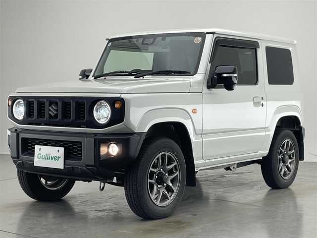 スズキ ジムニー XC 愛知県 2020(令2)年 5.2万km ピュアホワイトP 社外８型ナビ　シートヒーター　バックカメラ　禁煙車　フルセグＴＶ　Ｂｌｕｅｔｏｏｔｈ　デュアルカメラブレーキ　衝突軽減　クルコン　ＬＥＤオートライト　ドラレコ　純正マッドフラップ　純正マット　フォグ