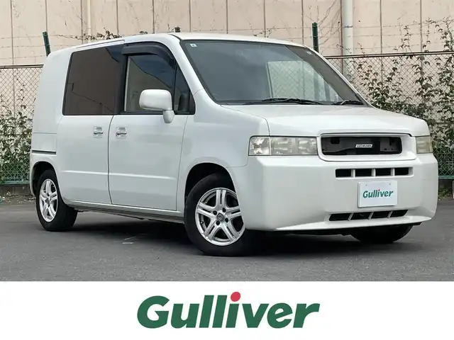 ホンダ モビリオ スパイク A 東京都 2003(平15)年 7.7万km ブリリアントホワイトパール ルームミラー一体型ドライブレコーダー/ＥＴＣ/ステアリングスイッチ/無限（ＭＵＧＥＮ）/パワーウィンドウ/ハロゲンヘッドライト/純正フロアマット